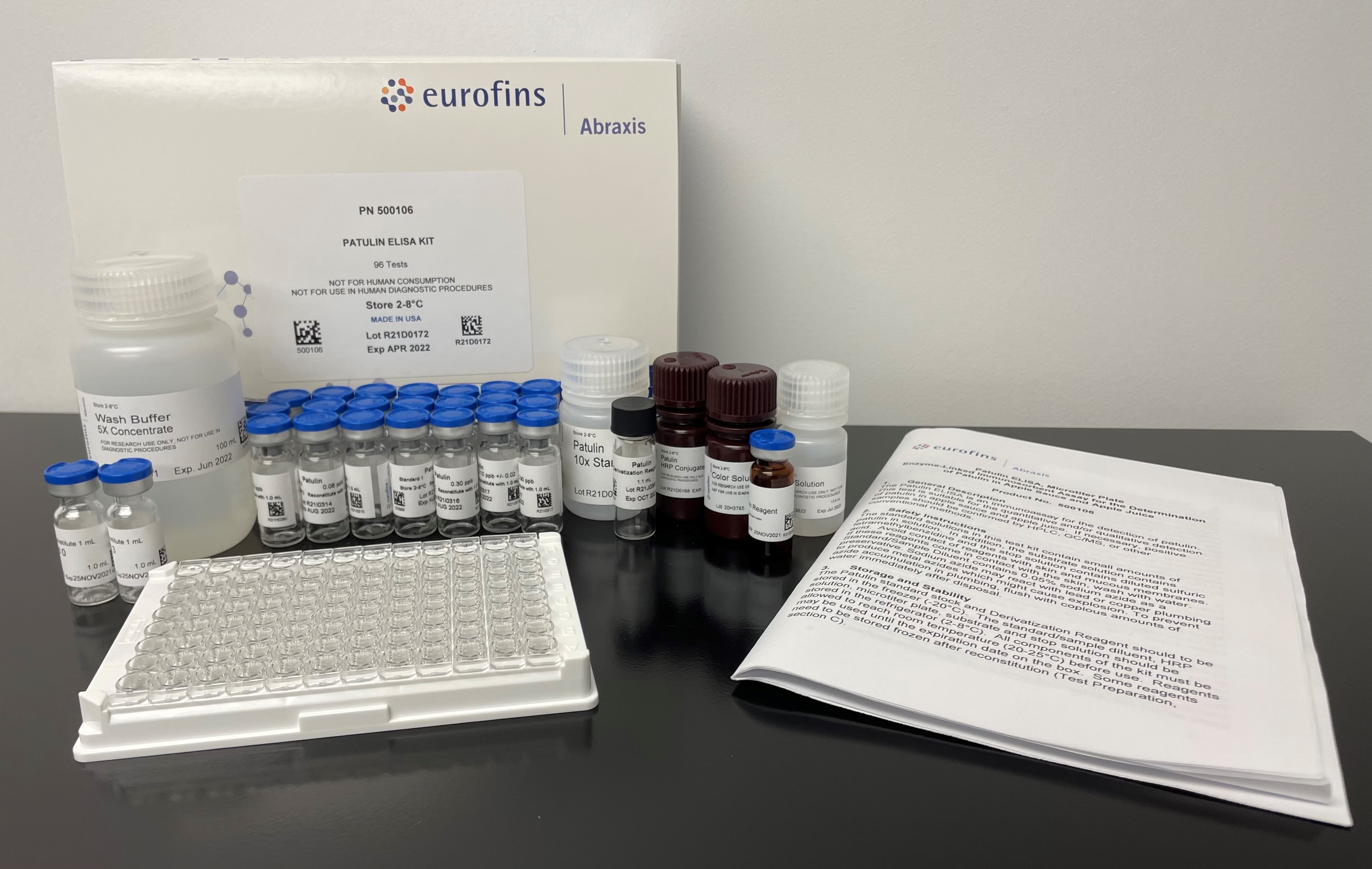 NEW!!! Rapid Detection of Patulin