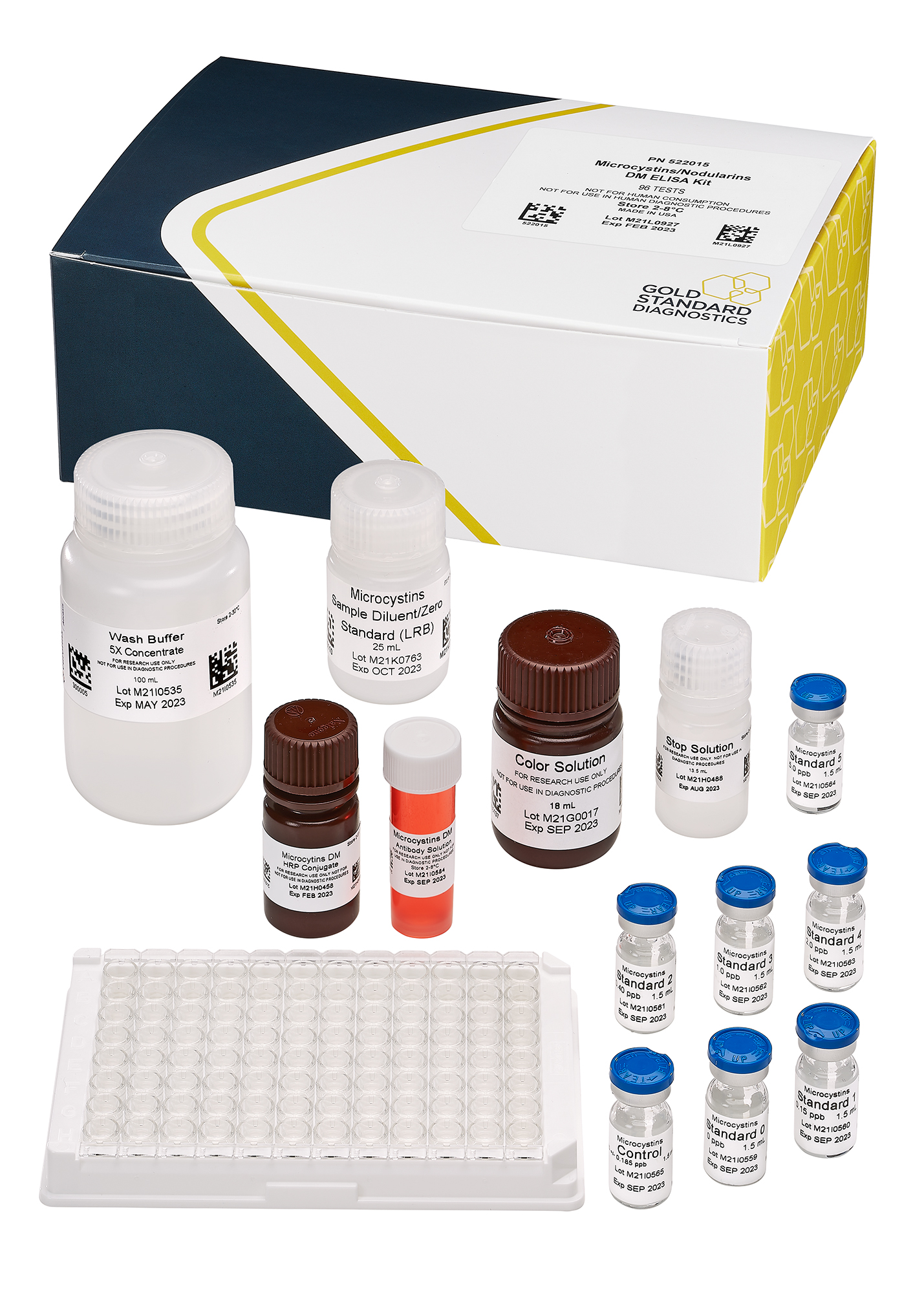 ABRAXIS® Microcystins/Nodularins DM (EPA ETV) (CCL4), ELISA, 96-test