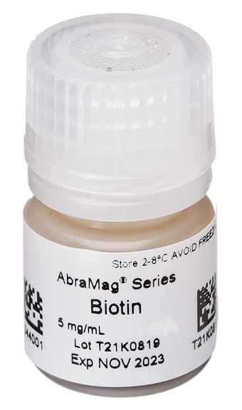 AbraMag® Biotin Magnetic Beads, 1 mL sample size, 5 mg/mL