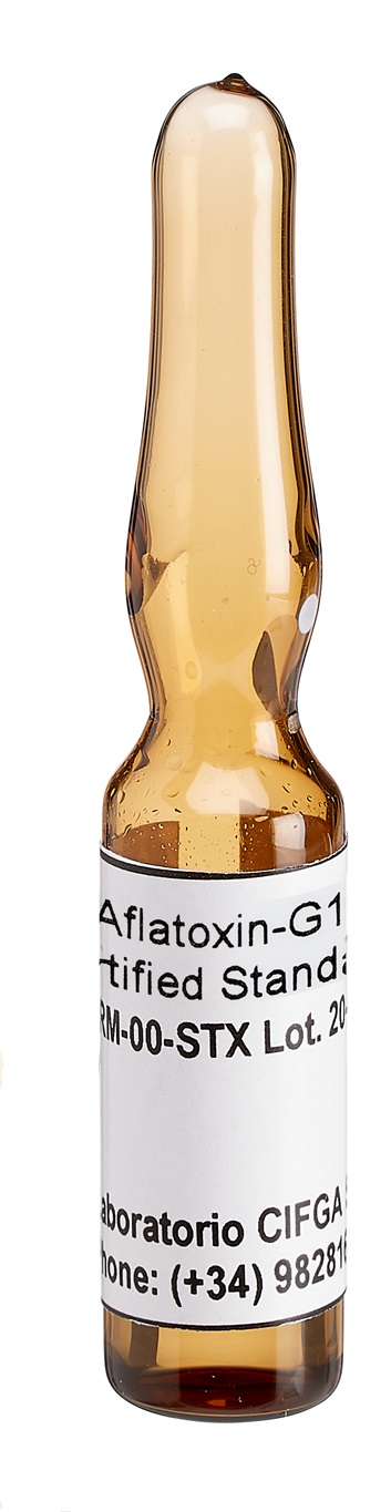 ABRAXIS® Aflatoxin G1 Certified Standard, ~2 ug/mL, 1.0 mL