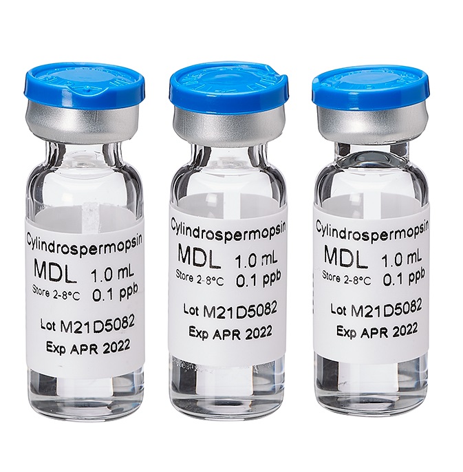 ABRAXIS® Cylindrospermopsin, MDL Study Solution, 0.1 ppb, 1 mL, 3 vials