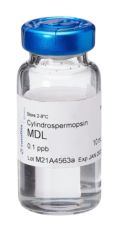 ABRAXIS® Cylindrospermopsin, MDL Study Solution (CAAS), 0.1 ppb, 10 mL, 1 vial