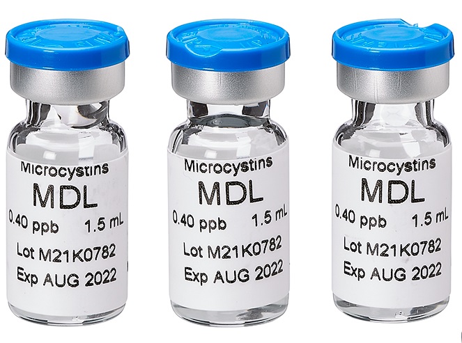 ABRAXIS® Microcystins MDL Study Solution, 0.4 ppb, 1 mL, 3 vials